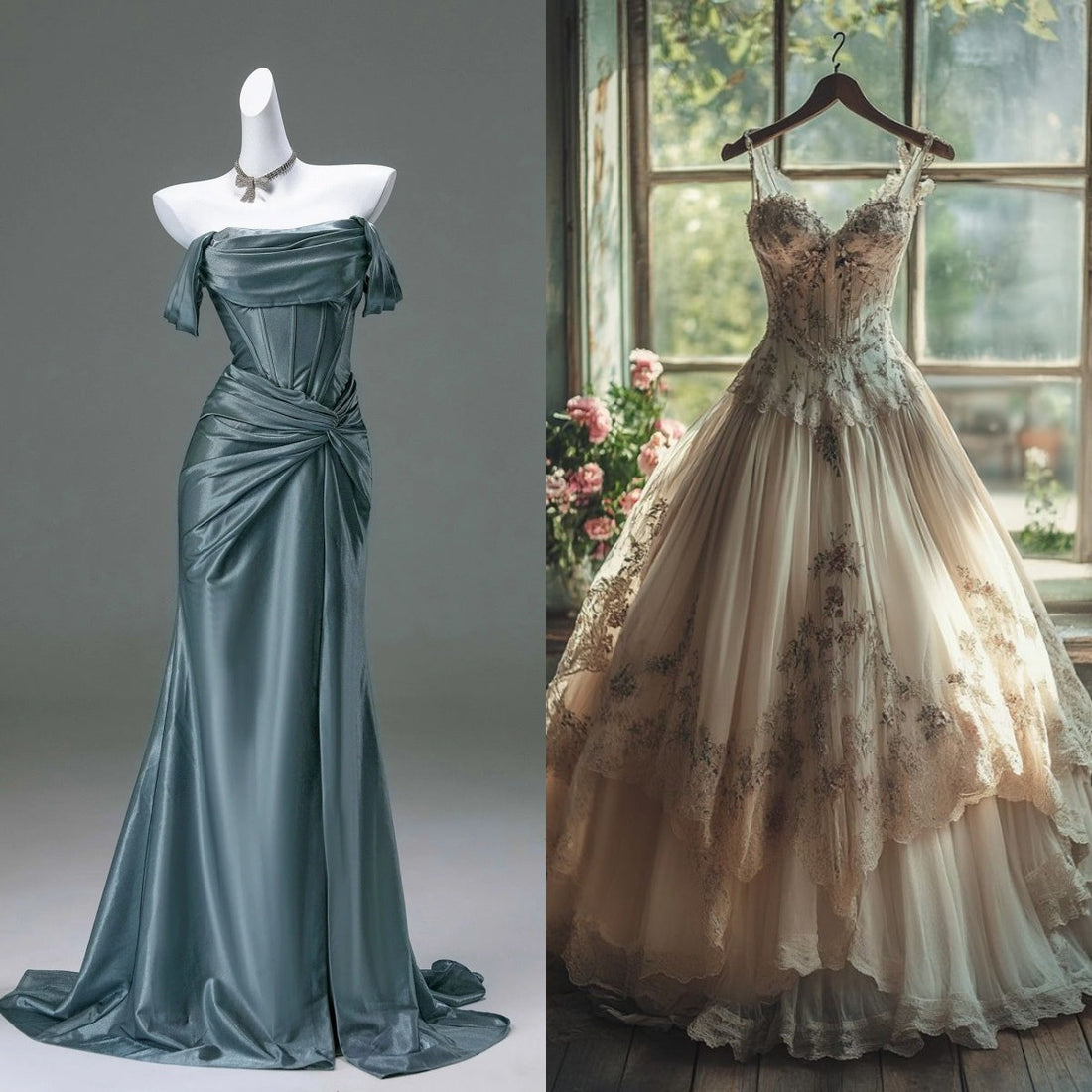 Satin vs. Tulle: Finding Your Dream Dress Material