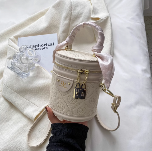 High-End-Nischenmode zylindrische Hand-Schulter-Beuteltasche Umhängetasche ED0174