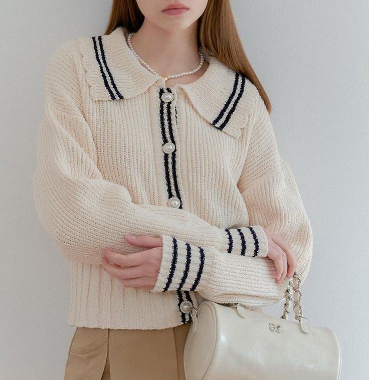 Apricot Cute Cardigan Sweater ED01342