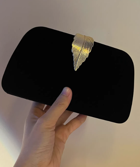 Stylish White Evening Clutch, High-End Gown Clutch EB03934