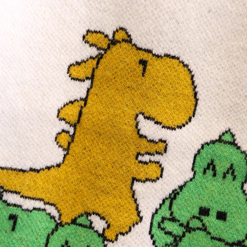 Cute Dinosaur Long Sleeve Sweater ED0085