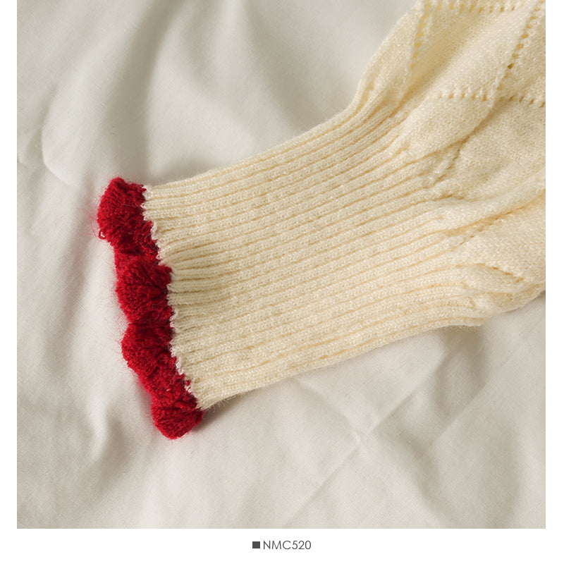 Cute Cardigan Cherry Sweater ED0087