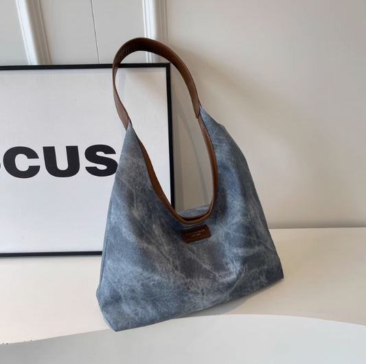 Commuter large bag women's new fashion shoulder bag large capacity students tote bag ED0089