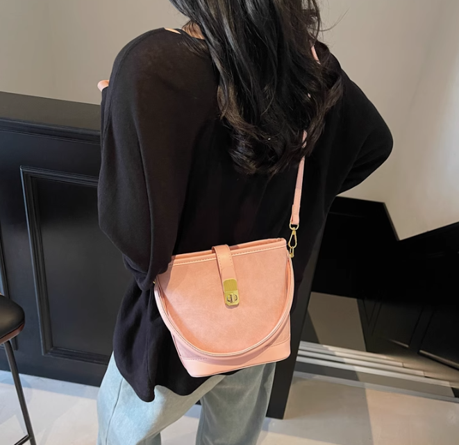 Fashion commuter bucket bag messenger bag ED01004