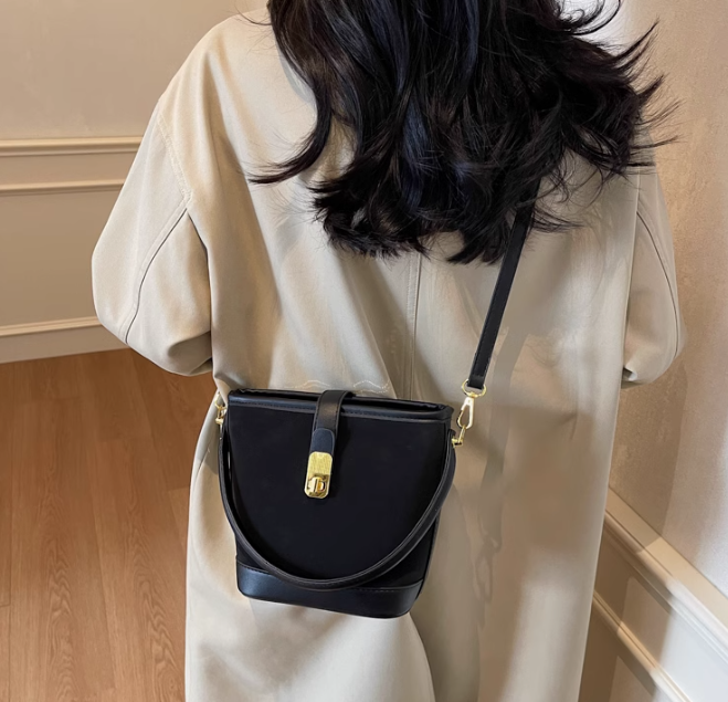 Fashion commuter bucket bag messenger bag ED01004