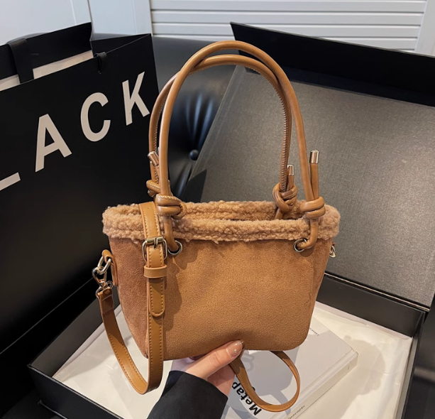 Retro frosted messenger bag exquisite handbag bucket bag ED01466