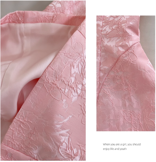 Pink Sweet Spaghetti Strap A-Line Short Prom Dress ED01042