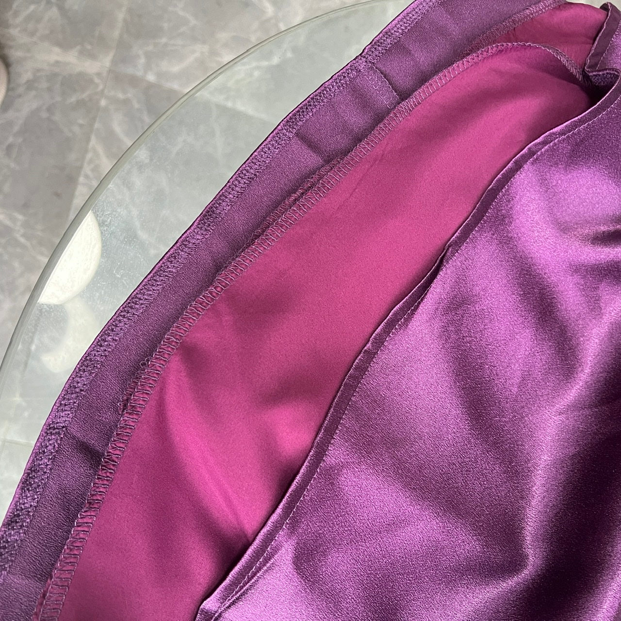 American style waist-baring halter neck pleated dress ED01051