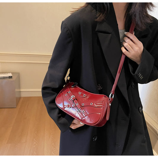 Sac messager à bandoulière rétro tendance ED01089