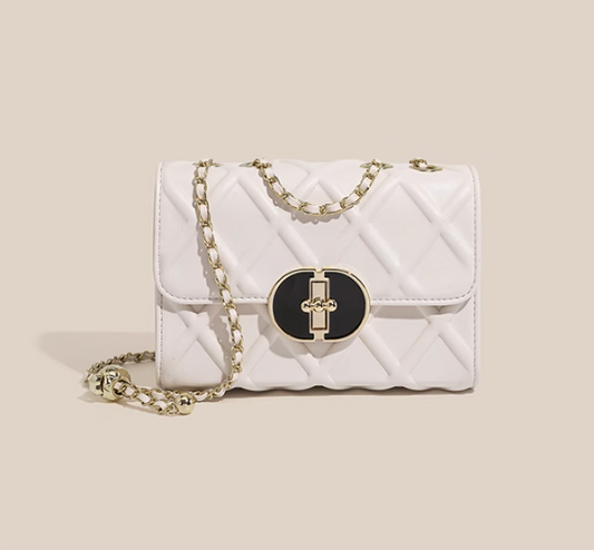 New high-end temperament versatile chain shoulder crossbody women's small square bag ED0115