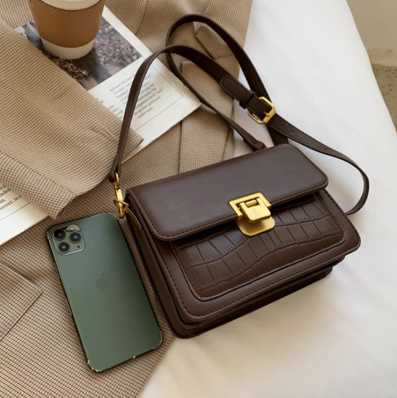 New popular niche high-end versatile single-shoulder small square bag messenger bag for women ED0116