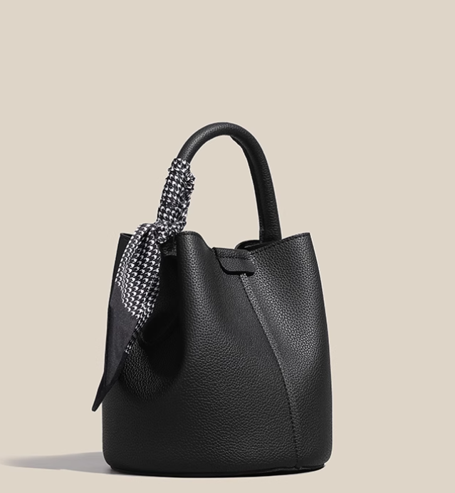New trendy red niche versatile portable bucket bag ED0127
