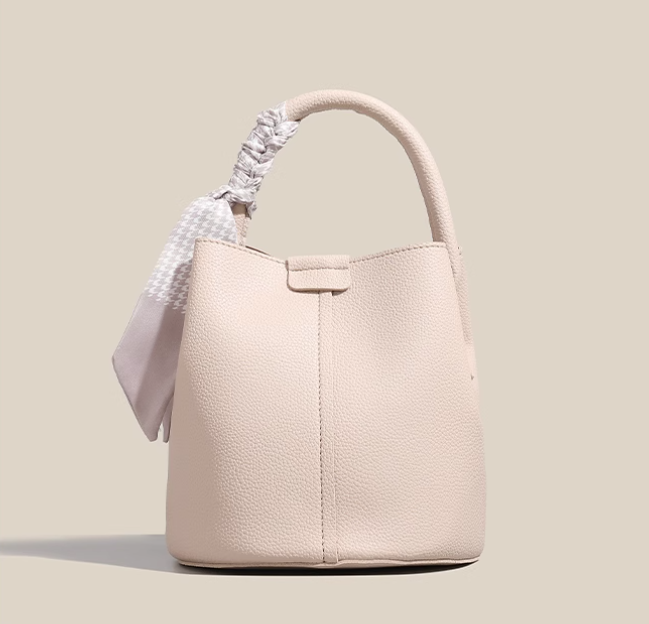 New trendy red niche versatile portable bucket bag ED0127