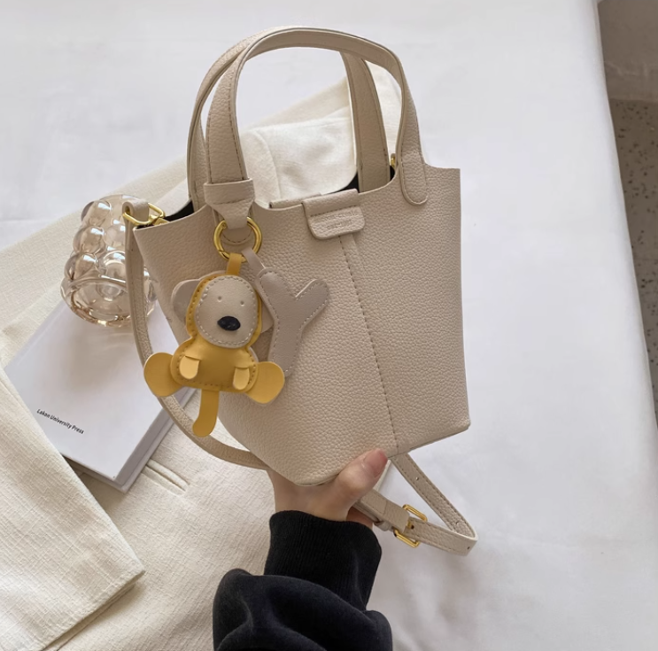 Fashionable and simple large capacity bucket bag ED0152
