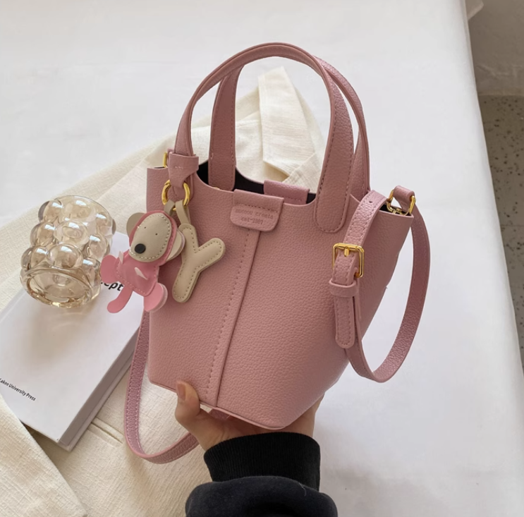 Fashionable and simple large capacity bucket bag ED0152