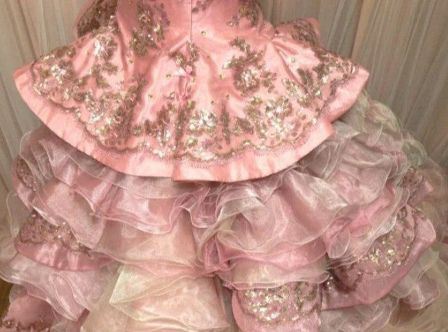 Sweet A-Line Strapless Satin Tulle Sequined Wedding Dress Beaded Diamond Long Ball Gown ED01585