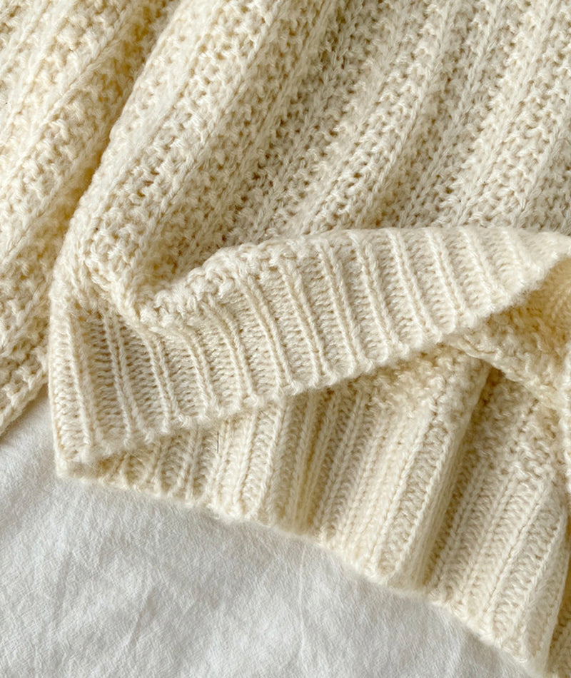 Sweater Cute V Neck Long Sleeve Sweater ED0161