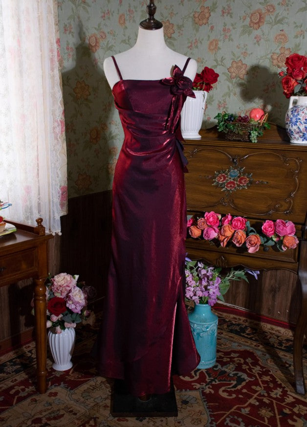 ❤️90s Retro Chiffon Ruffles Prom Dress 💃Charming Evening Dress for Qui – EvaFashionDress