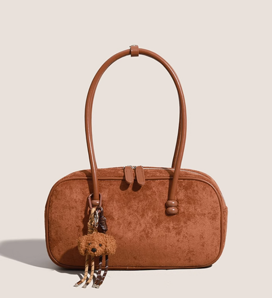 Versatile autumn and winter retro frosted shoulder bag ED0170