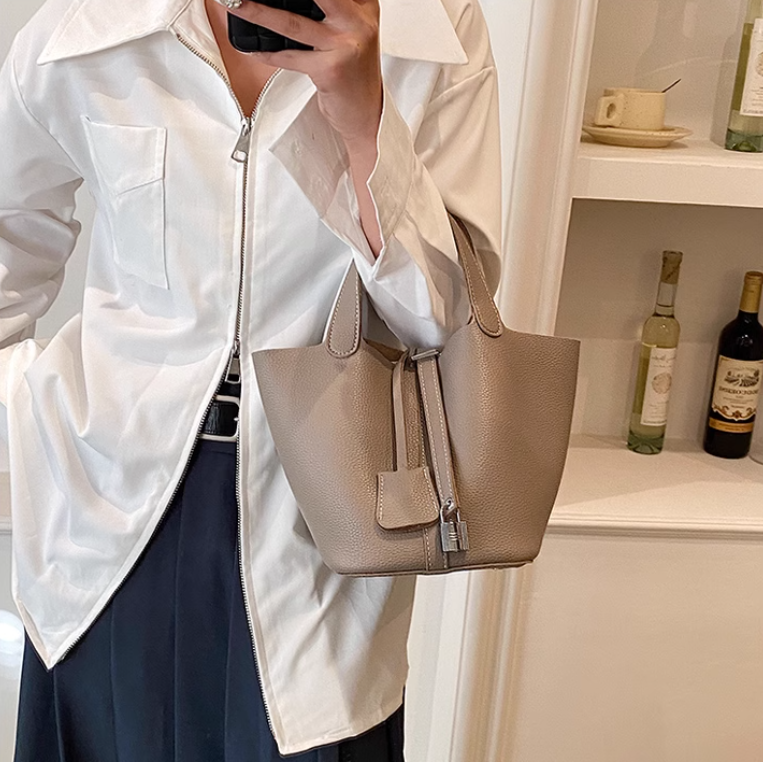 High-end fashion simple bucket bag ED0175