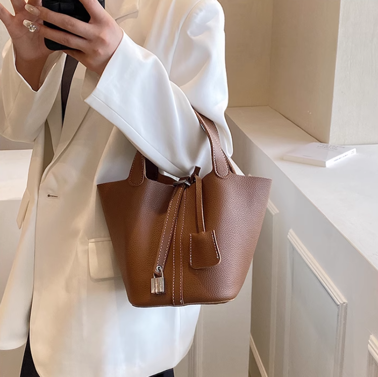 High-end fashion simple bucket bag ED0175