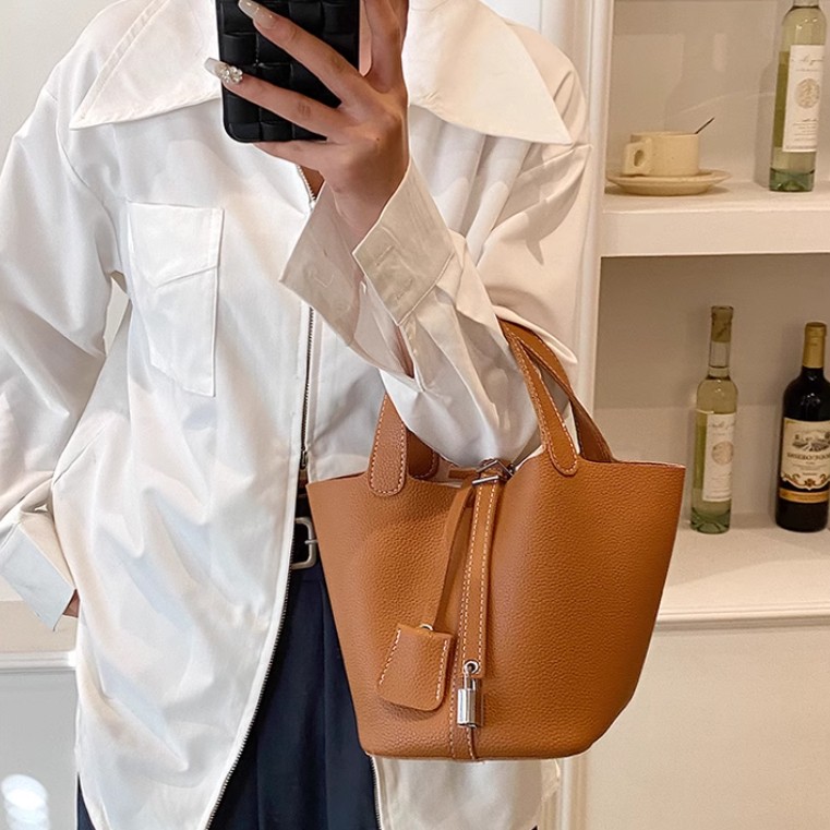 High-end fashion simple bucket bag ED0175