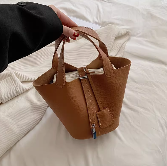 High-end fashion simple bucket bag ED0175