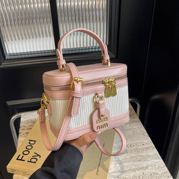 Fashionable contrast color crossbody bag ED0190