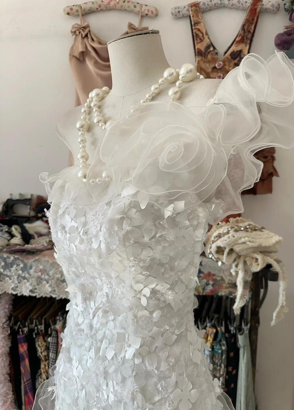 Beautiful Evening Dress, Beautiful Wedding Dress, Elegant Prom Dress