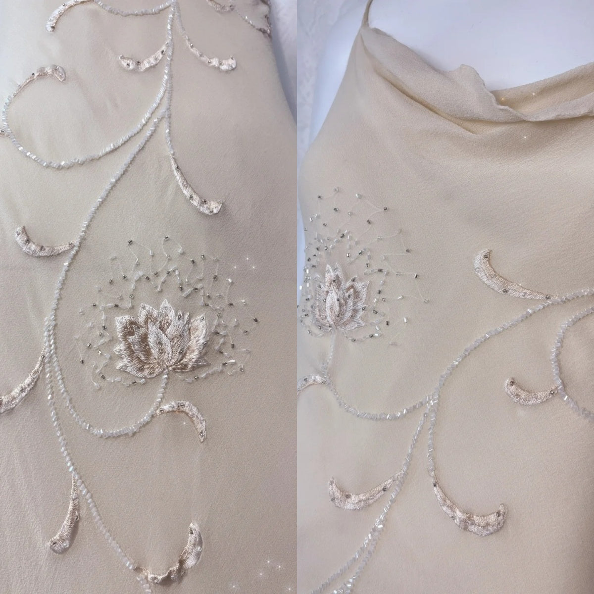 🫧Y2K Fairytale White Chiffon Short Prom Dress Vintage Applique Beading Party Dresses ED01930