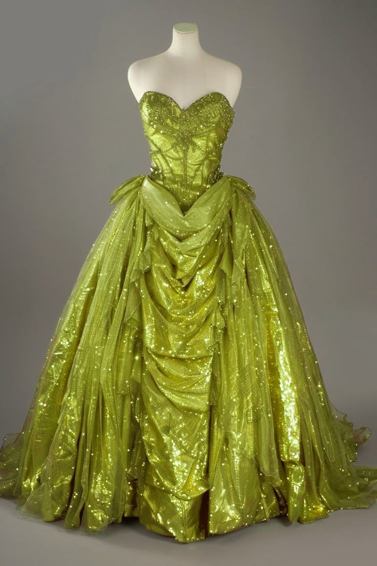 Classic Gold Sweetheart Glitter Beaded Tulle Ball Gowns Formal Evening Gowns ED01982