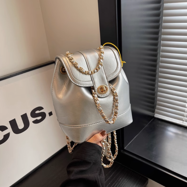 Chanel style chain backpack ED0200