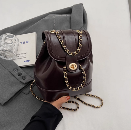 Chanel style chain backpack ED0200