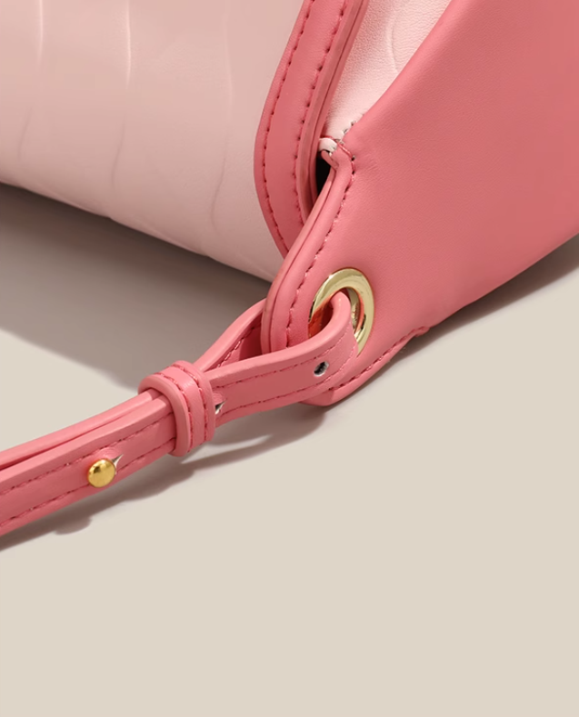 French niche pink shoulder bag ED0210