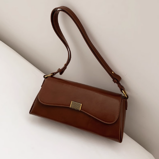 Retro versatile shoulder bag crossbody baguette bag ED0243