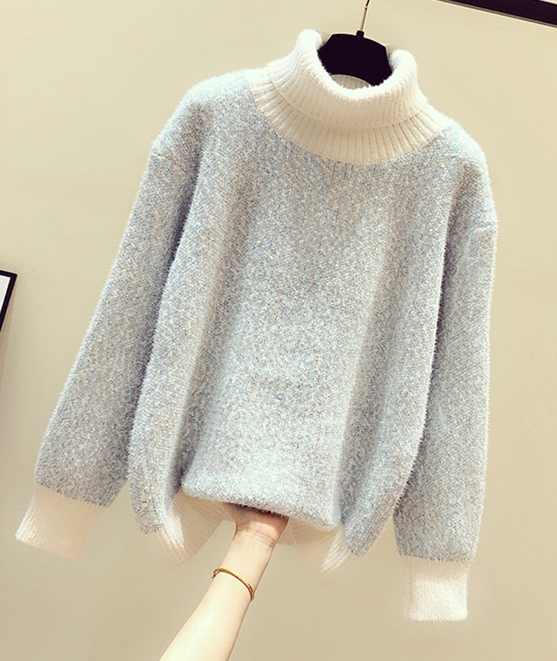 Sweater Cute Turtleneck Sweater ED0256