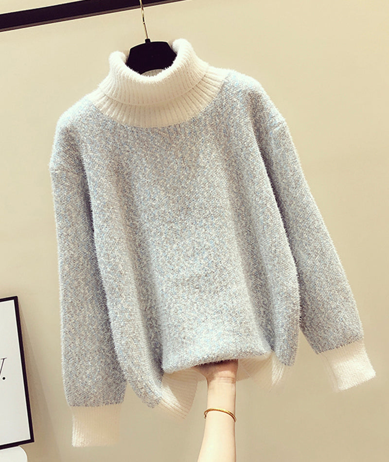 Sweater Cute Turtleneck Sweater ED0256