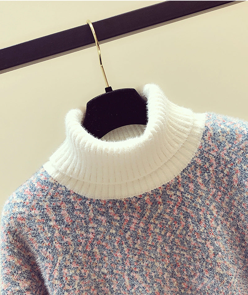 Sweater Cute Turtleneck Sweater ED0256