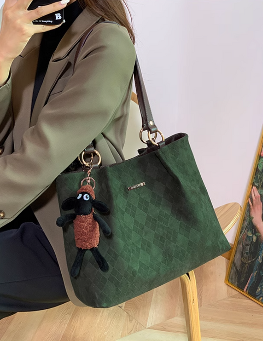 Large capacity college style commuter tote bag ED0264