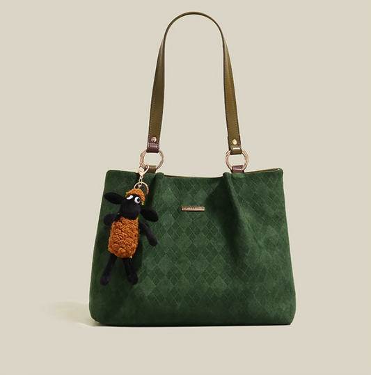 Large capacity college style commuter tote bag ED0264