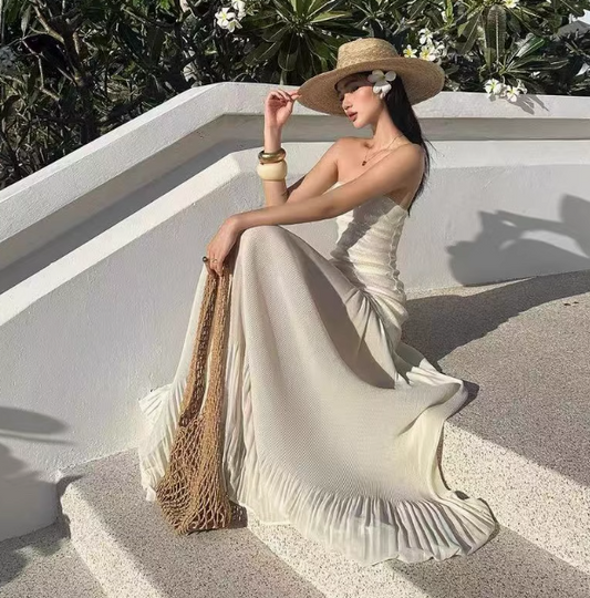 Gorgeous White Strapless Sheath Birthday Dress ED02752