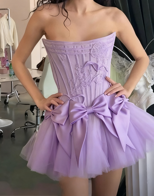 Wunderschönes dunkelolivgrünes herzförmiger Ausschnitt A-Linie Satin Tüll Kurzes Ballkleid Homecoming-Kleid ED02575