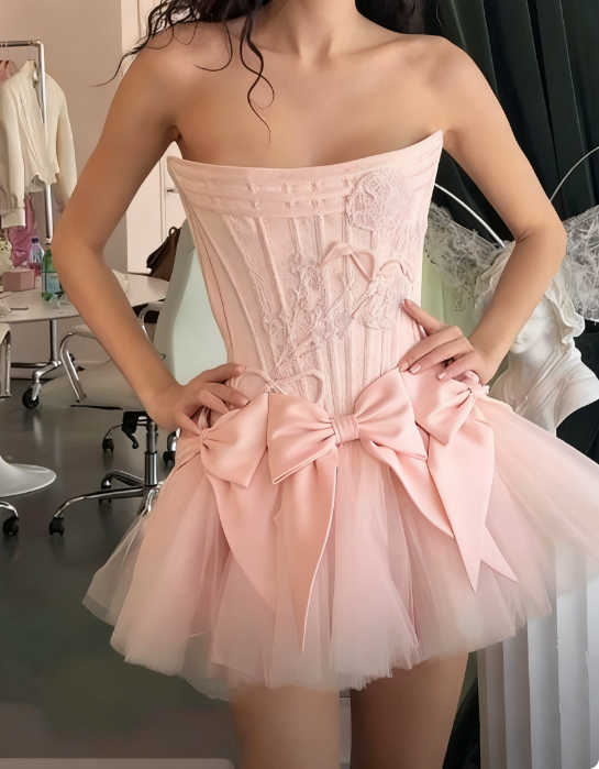 Wunderschönes dunkelolivgrünes herzförmiger Ausschnitt A-Linie Satin Tüll Kurzes Ballkleid Homecoming-Kleid ED02575