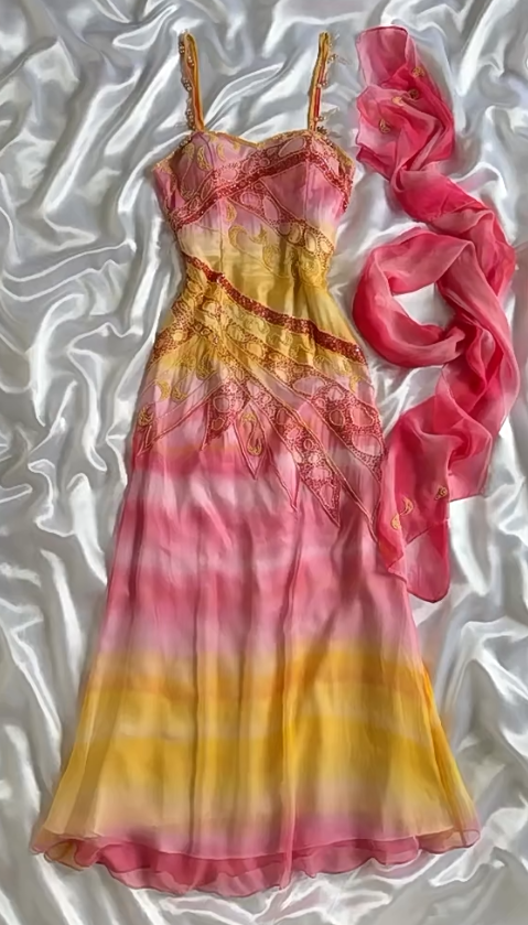 Superbe robe de soirée longue en satin fuchsia, style sirène, sans bretelles, ED02613