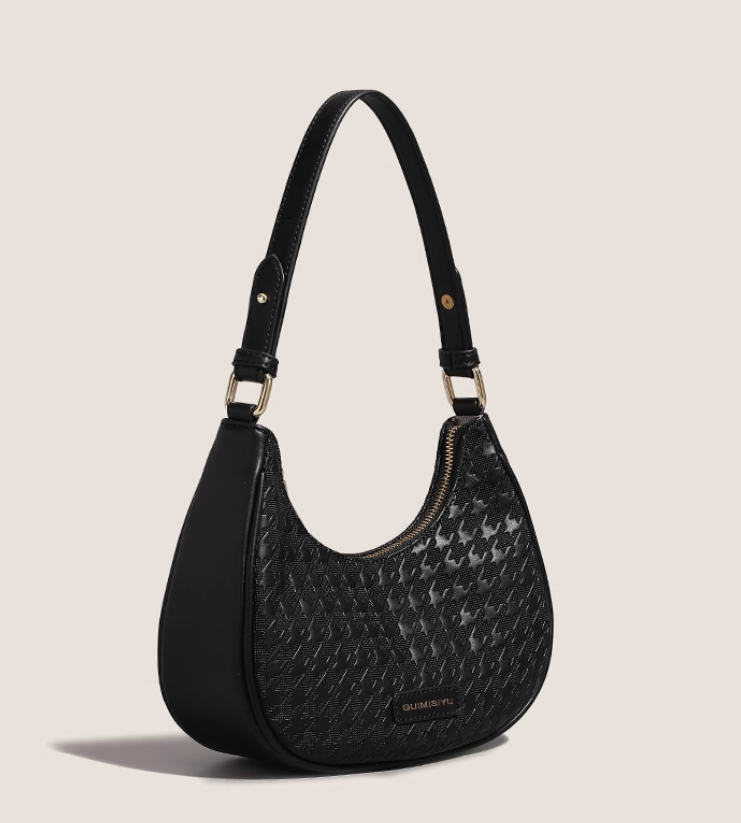 Versatile commuter shoulder messenger bag crescent bag ED0288