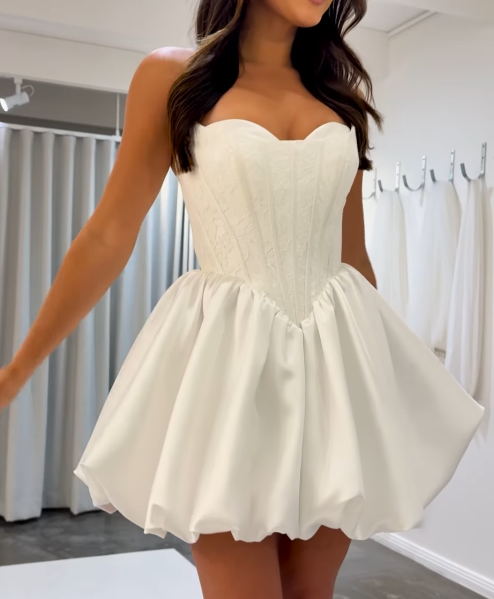 fashion homecoming dresses | Hoco Dresses This draped off shoulder A line mini dress is every princessdream Unveiling the Top 10 Homecoming