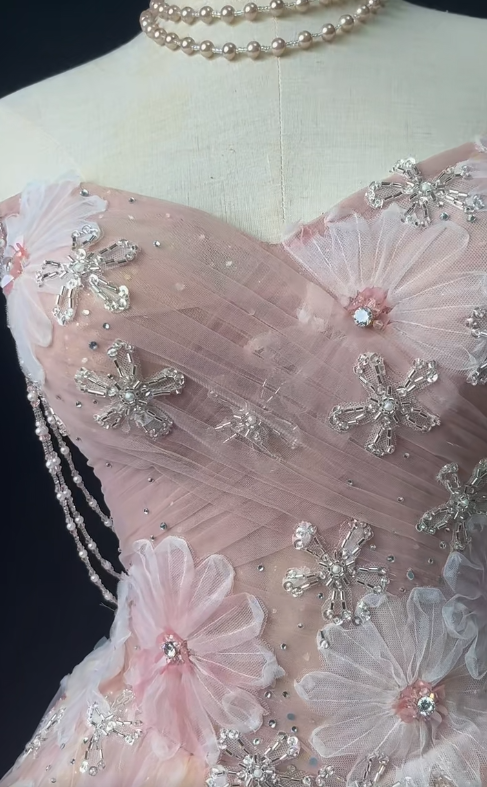 Superbe robe de soirée longue en satin fuchsia, style sirène, sans bretelles, ED02613