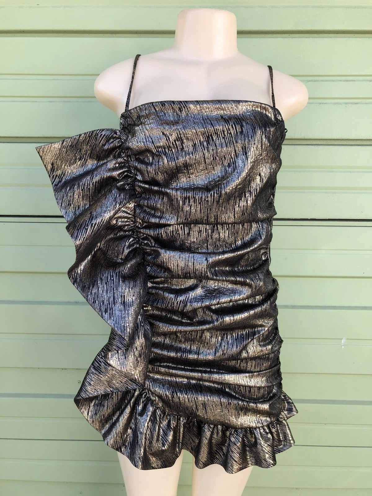 Fashion Black Gold Strapless Bodycon Short Party BirthdayDresses Sexy Homecoming Dresses