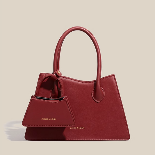 Rote High-End-Handtasche ED0324