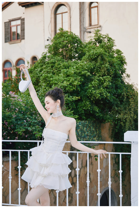 Superbe robe de soirée longue en satin fuchsia, style sirène, sans bretelles, ED02613